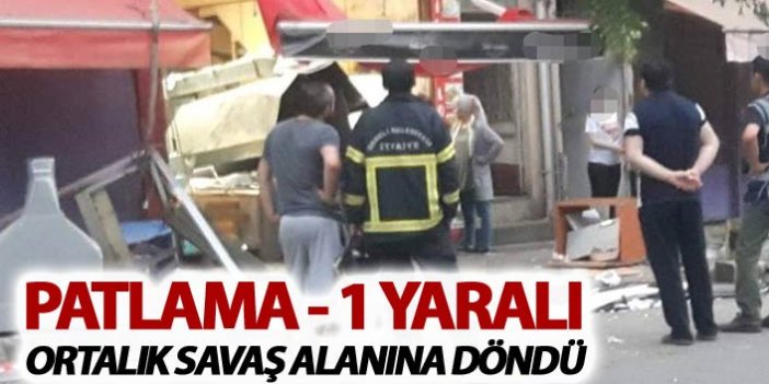 Giresun'da patlama - Ortalık savaş alanına döndü