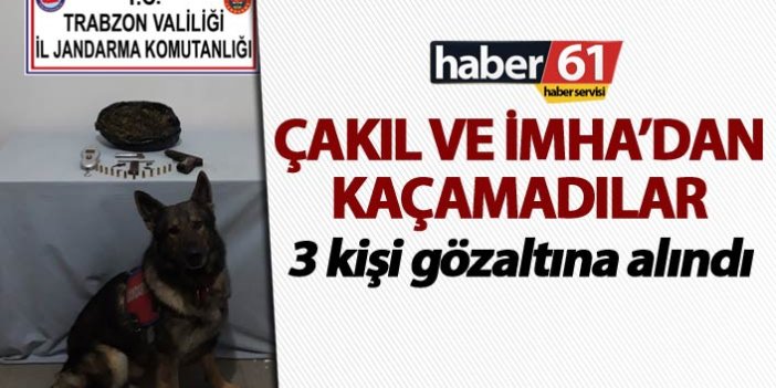 Trabzon’da tacirler çakıl ve imhadan kaçamadı