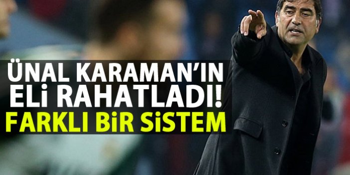 Ünal Karaman'ın eli rahatladı!