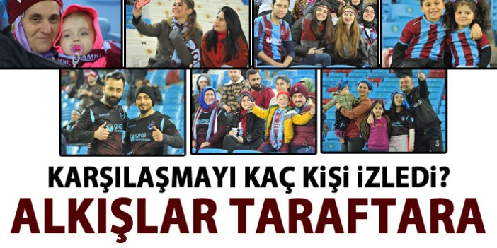 Trabzonspor – Ümraniye maçını kaç kişi izledi?