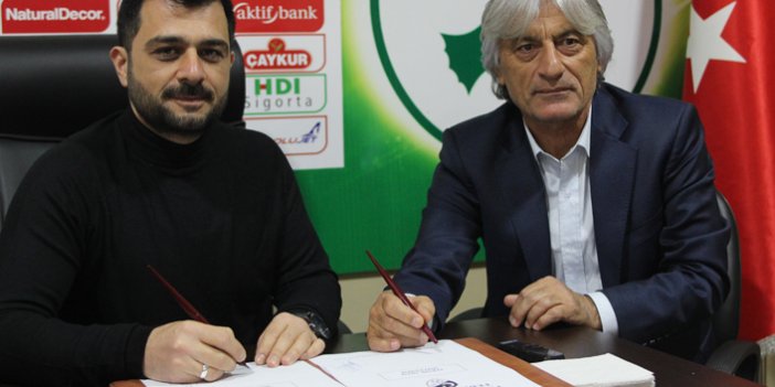 Giresunspor'un yeni teknik direktörü göreve başladı!