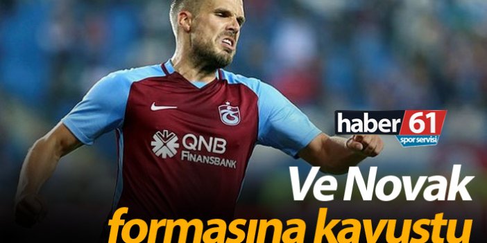 Novak formasına kavuştu