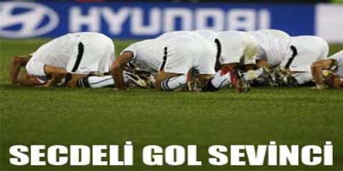 Secdeli gol sevinci