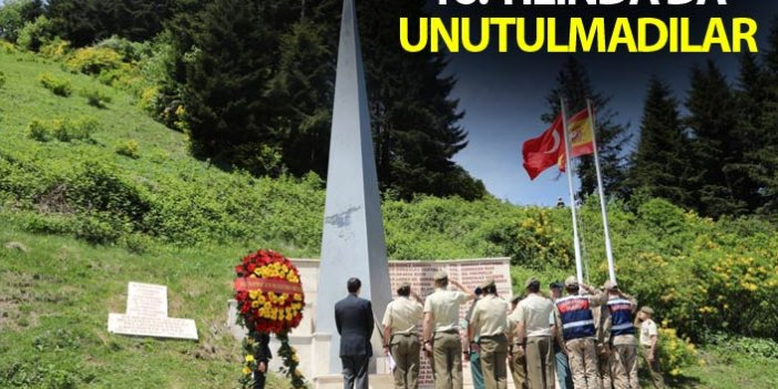 16. yılında da unutulmadılar