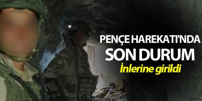 Pençe Harekatı'nda son durum: İnlerine girildi