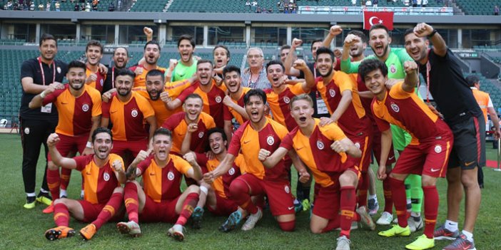 U21 Ligi'nde Galatasaray şampiyon oldu