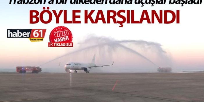 Salam Air Trabzon uçuşlarına başladı!