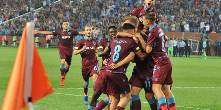 Trabzonspor'dan tarihi bir maç! Rekor kırdı!