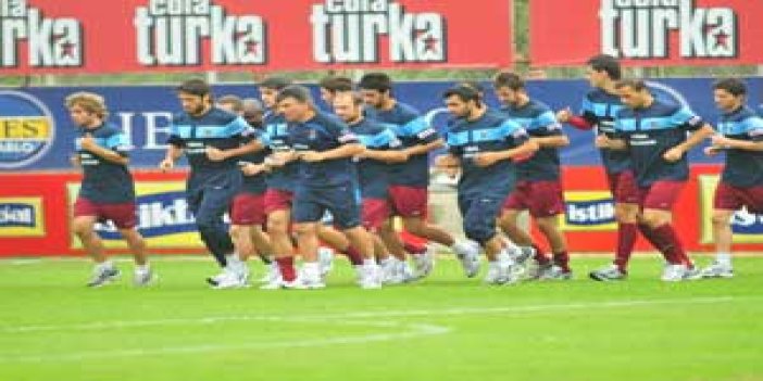 TS'nin Trabzon'daki İlk İdmanı