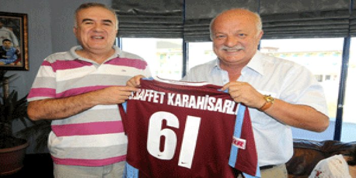 Iğdır Valisi Trabzonspor'a geldi