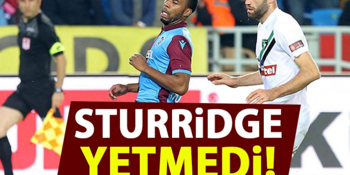 Sturridge'in çabası Trabzonspor'a yetmedi