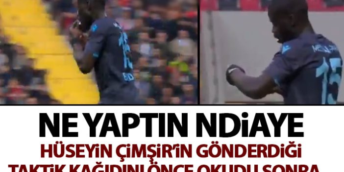 Trabzonspor'un yıldızından şaşırtan hareket! Taktik kağıdını önce okudu sonra...