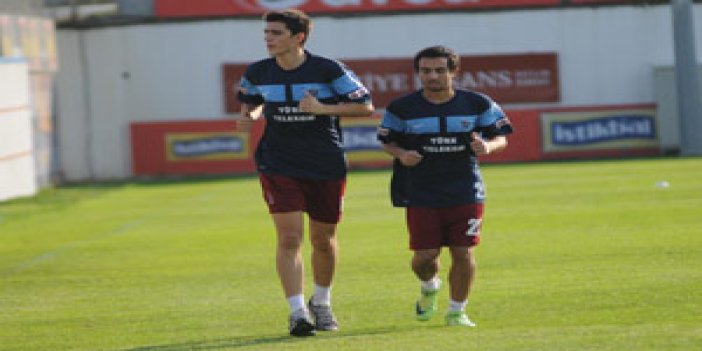 Trabzonspor kondisyon çalıştı