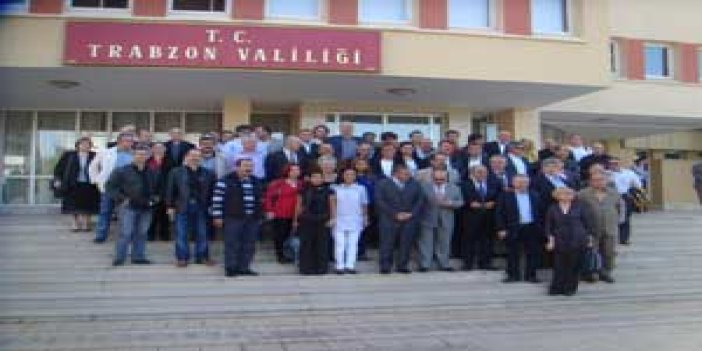 AB için Trabzon'a geldiler