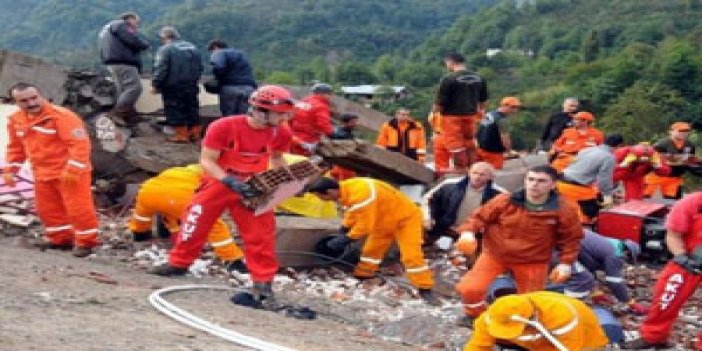 Trabzon'dan bir ekip gönderildi