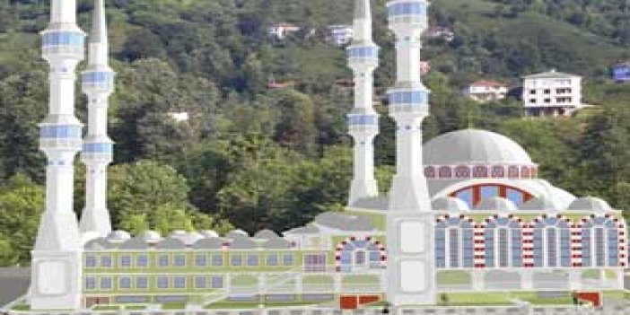 Rize'ye 5 bin kişilik cami!