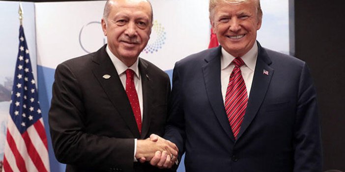 Cumhurbaşkanı Erdoğan Trump ile görüştü