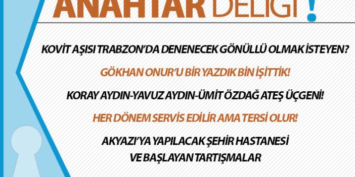 Anahtar Deliği 24.09.2020