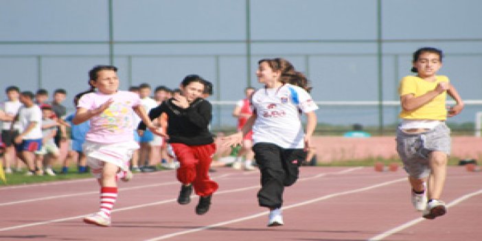 Trabzon'da atletizm müsabakası