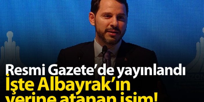 Berat Albayrak'ın yerine Lütfi Elvan atandı!