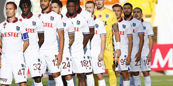 Trabzonspor 8 haftada 26 oyuncu...