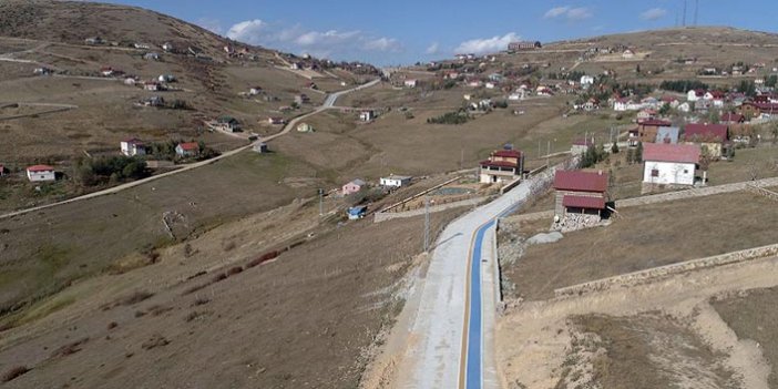 Ordu'nun Çambaşı Yaylası'na bisiklet yolu yapılıyor