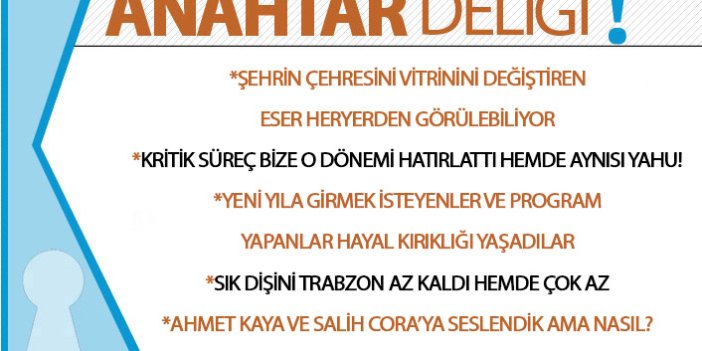 Anahtar Deliği 28.12.2020