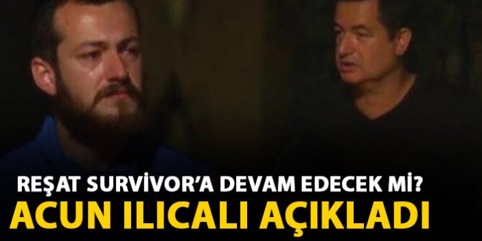 Trabzonlu fenomen Reşat Survivor'a devam edecek mi? Acun Ilıcalı'dan açıklama geldi