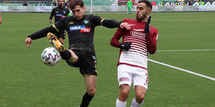 Denizlispor Hatayspor'a mağlup oldu