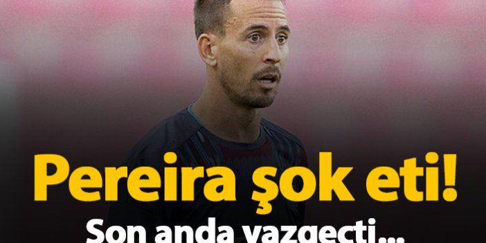 Joao Pereira'dan şok eden hareket!