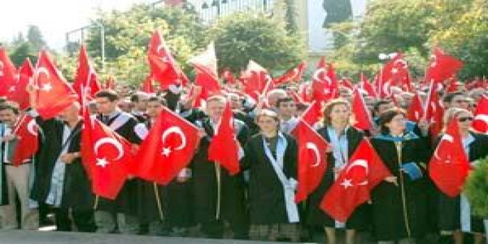 KTÜ'den terör yürüyüşü