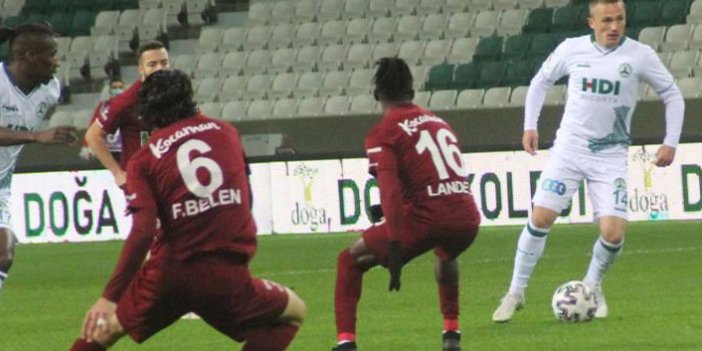 Giresunspor sahasında yenildi