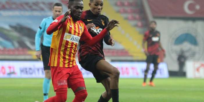 Galatasaray Kayserispor'u geçti