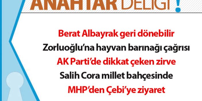 Anahtar Deliği 14.03.2021