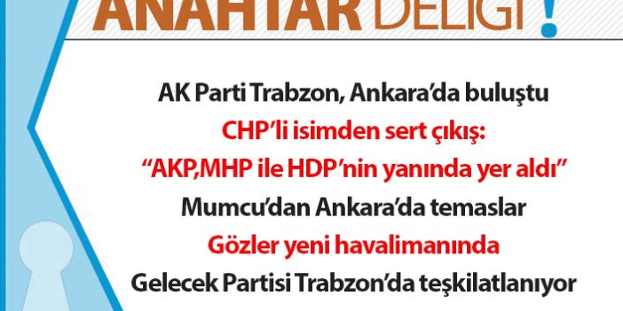 Anahtar Deliği 16.03.2021