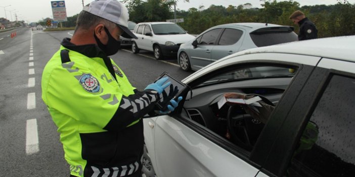 Ordu'da sıkı trafik denetimleri