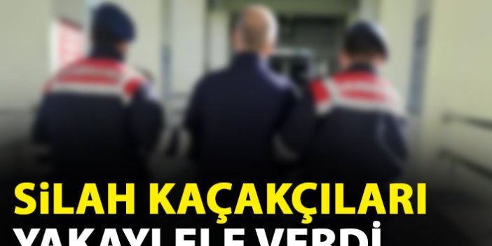 Silah kaçakçısı yakayı ele verdi