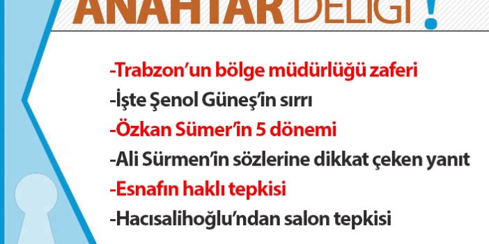 Anahtar Deliği 19.03.2021