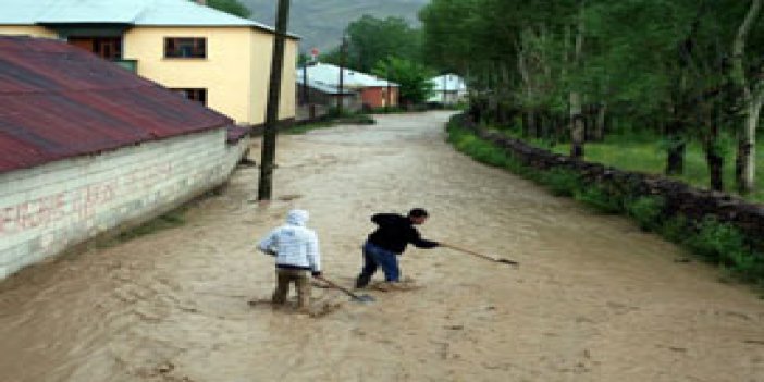 Ordu'da evler sular altında