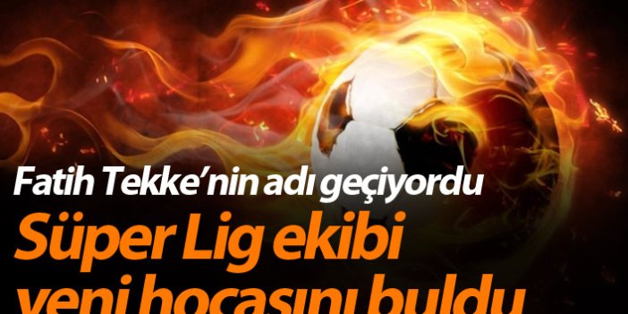 Fatih Tekke'nin adı geçiyordu! Kasımpaşa yeni hocasını buldu