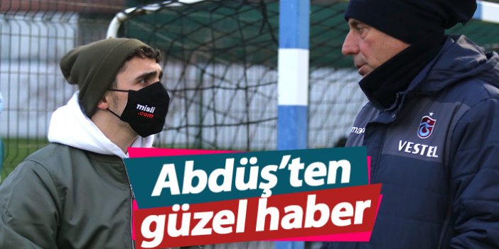 Trabzonspor'a Abdülkadir Ömür'den güzel haber