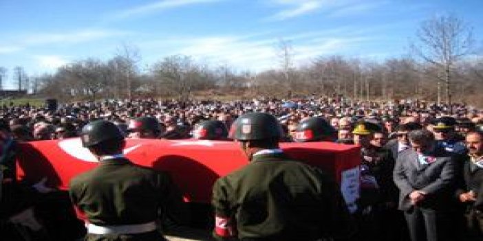 Şehit polis için tören düzenlendi