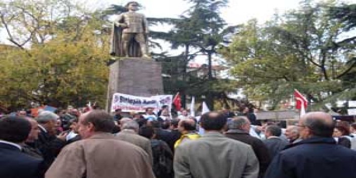 Trabzon'da Danıştay protestosu