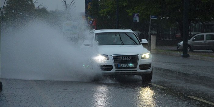 Ordu için sağanak uyarısı yapıldı