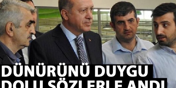 Cumhurbaşkanı Erdoğan vefat eden dünürünü bu sözlerle andı: Helalleşip ayrıldık