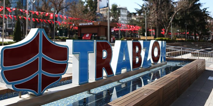 Trabzon maviye döndü