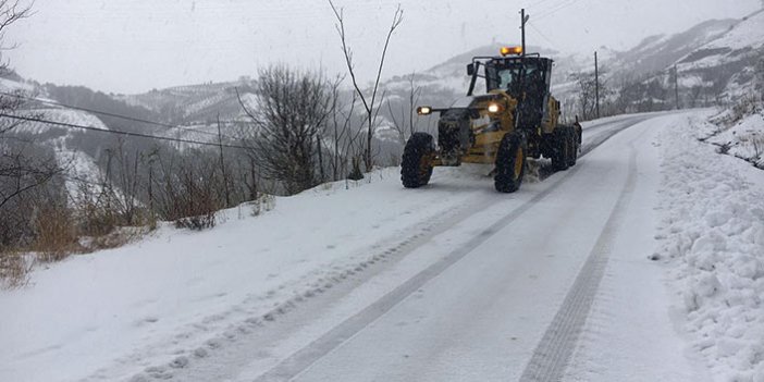 Doğu Karadeniz’de kar esareti; 366 yol kapandı