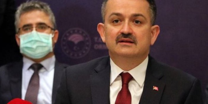 Bakan Pakdemirli, "Raf fiyatlarının ucuzlaması gerek"