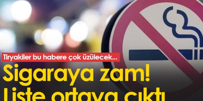 Zamlı sigara fiyatları listesi! Philip Morris sigara fiyatları ne kadar oldu?