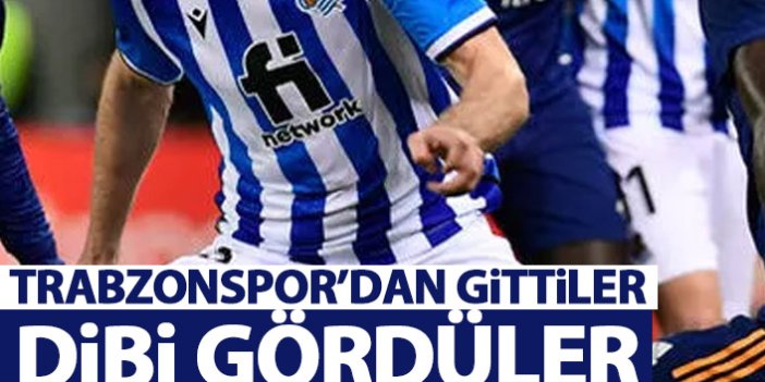 Trabzonspor'dan gittiler dibi gördüler